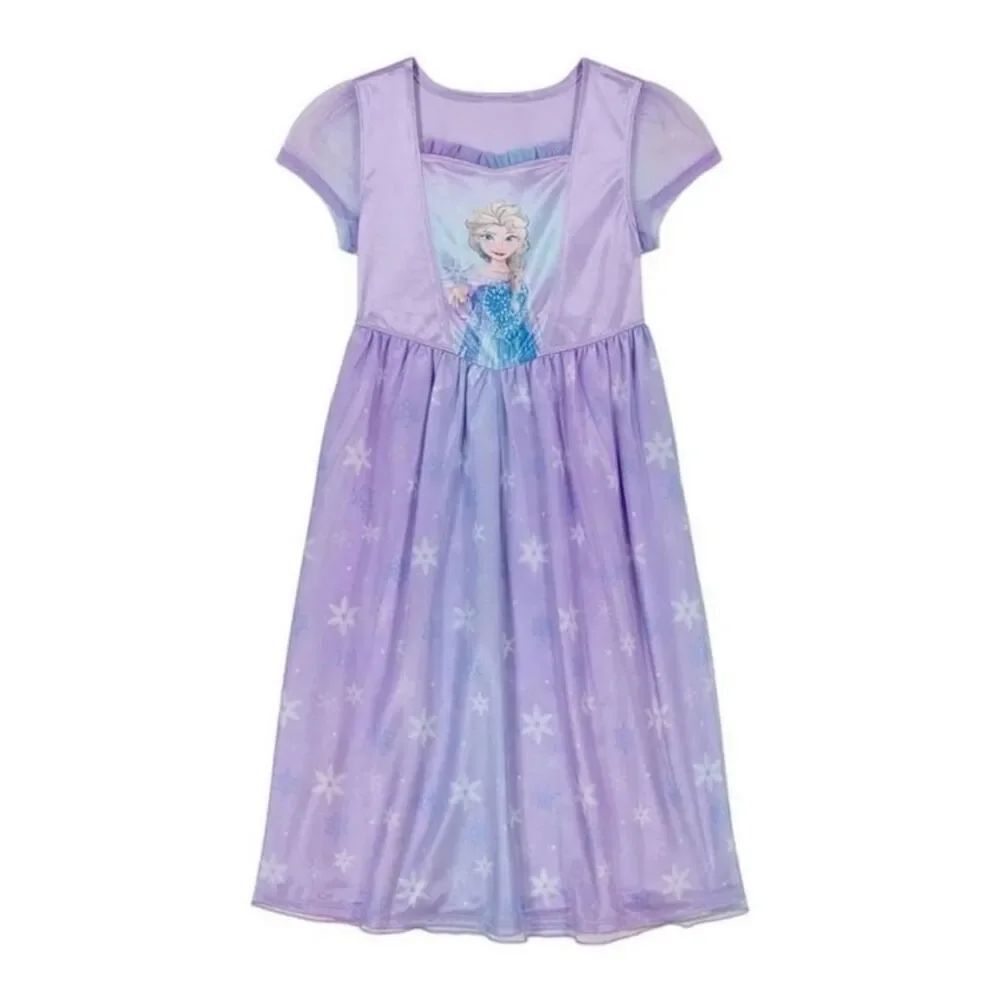 Disney Frozen Elsa Girls Nightgown Sz 2T - Picture 5 of 5